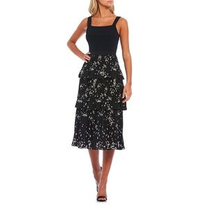 Ted Baker Elderflower Tiered Midi Dress